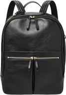 🎒 fossil zb1325001 black backpack logo