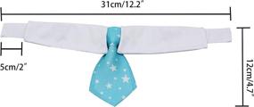 img 2 attached to 🐾 YAODHAOD Adjustable Cat Dog Pet Stripe Bow Tie: Stylish, Soft & Comfortable Grooming Accessory for Fashionable Dogs, Puppies & Cats
