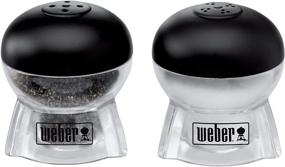 img 1 attached to 🧂 Weber 6409 Salt & Pepper Shakers - Enhance Your Kitchen with Premium Seasoning Containers