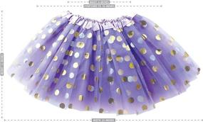 img 2 attached to 🎃 Adorable Toddler Skirts: Perfect Birthday Halloween Costume