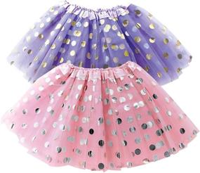 img 4 attached to 🎃 Adorable Toddler Skirts: Perfect Birthday Halloween Costume