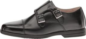 img 2 attached to 👞 Optimized Florsheim Double Oxford Black Boys' Shoes