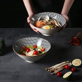 img 3 attached to 🥢 Ceramic Japanese WEUNUM Chopsticks Saucers: Authentic and Stylish Dining Accessories