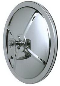 img 2 attached to 🔎 CIPA 48602 Stainless Steel 6" Round Convex Mirror: Enhanced Visibility for Safety and Security