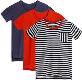 img 4 attached to 👕 Mightly Scooped T Shirts: Certified Girls' Clothing for Toddlers