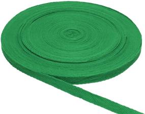 img 2 attached to Bright Green Penta Angel Twill Tape Ribbon: 50 Yards of 3/8 Inch Wide Cotton for Wedding Bags, DIY Crafts & Gift Wrapping