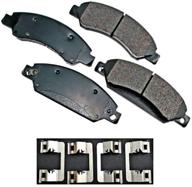 🔝 akebono act1092 proact ultra premium ceramic disc brake pad kit: превосходная производительность и качество логотип