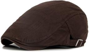 img 1 attached to Berets Driving Peaked Casquette Newsboy Boys' Accessories
