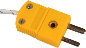 img 1 attached to 🌡️ Efficient Mini Connector Thermocouple for Temperature Measurement & Inspection (50-700°C)