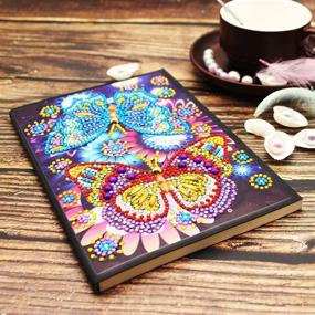 img 3 attached to ✨ Premium Diamond Painting Notebook Daily Planner: A5 Butterfly Journal for Writing, Embroidery & Cross Stitch Craft - 64 Sheets, 5.6X8.2inch – Perfect Gift