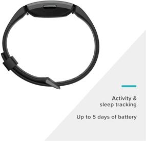 img 2 attached to Fitbit Inspire HR Heart Rate and Fitness Tracker with S and L Bands – One Size, 1 Count