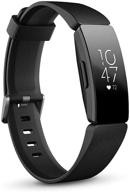 fitbit inspire hr heart rate and fitness tracker with s and l bands – one size, 1 count logo