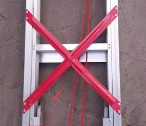 img 1 attached to Aluminum Extension Ladder Replacement Accessories