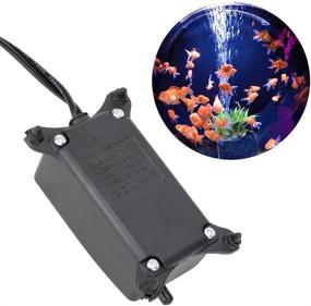 img 2 attached to 🐠 HIERYAN Super Mini Aquarium Sponge Filter with Oxygen Pump, 3-in-1 Filtration Ultra Quiet Air Pump, Submersible Foam Filter for Small Fish Tank 1-10 Gallon, Ultra Quiet Operation