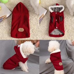 img 2 attached to Dog Cat Hooded Sweater XX Large