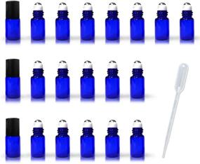 img 4 attached to 💙 Cobalt Glass Micro Roller Bottles