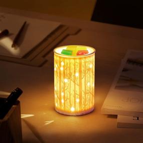 img 3 attached to 🌲 BOSAIDONG Ceramic Electric Wax Melt Warmer: Forest Design for Spa and Aromatherapy