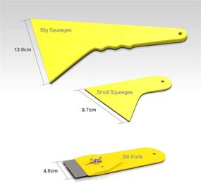img 2 attached to Effortless Car Glass Protective Film Installation with KAFEEK 7pcs Tool Set