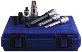 img 1 attached to 🔧 Assenmacher Specialty Tools 6300: 7-Piece 12 Point Socket/Bit Set for Volkswagen/Porsche