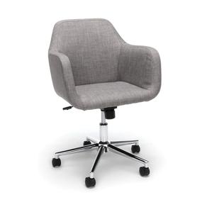 img 4 attached to 🪑 OFM ESS Collection Grey Upholstered Home Office Desk Chair