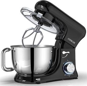 img 4 attached to 🥣 COOKLEE Stand Mixer SM-1515: All-Metal Series 6.5 Qt. Kitchen Electric Mixer with Dishwasher-Safe Attachments - Perfect for Home Cooks!