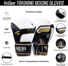 img 2 attached to KnSam Boxing Gloves Punching Kickboxing