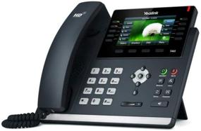 img 3 attached to 📞 Yealink T46S IP Phone: 16 Line, 4.3" Color Display, Dual-Port Gigabit Ethernet, PoE Enabled