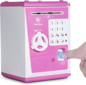 img 4 attached to Piggy Fingerprint Machine Savings Gadget & Fun Toy
