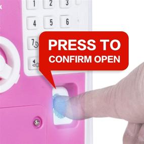 img 1 attached to Piggy Fingerprint Machine Savings Gadget & Fun Toy