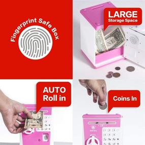 img 2 attached to Piggy Fingerprint Machine Savings Gadget & Fun Toy