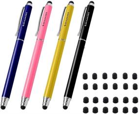 img 4 attached to Enhance Your Digital Experience with iDream365 3-in-1 Universal Touch Stylus Pen - 4 Pack