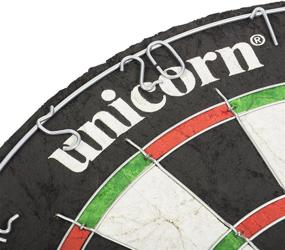 img 3 attached to 🦄 Unicorn Striker Tournament-Size Dartboard: Competition-Quality with SuperSlim Wire Fasteners for Minimal Bounce Outs