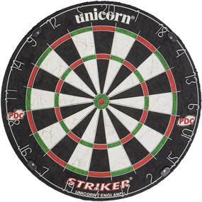 img 4 attached to 🦄 Unicorn Striker Tournament-Size Dartboard: Competition-Quality with SuperSlim Wire Fasteners for Minimal Bounce Outs