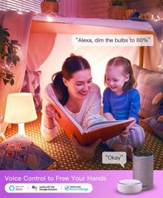 img 1 attached to 🌈 Treatlife Multicolor Smart Bulb, Compatible with Virtual Assistant, Superior Quality