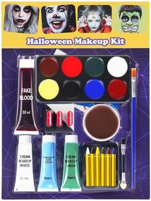 img 4 attached to 🎃 EastPin Halloween Makeup Kit: Creating Zombie, Vampire & Clown Special Effects for a Spooky Halloween Carnival
