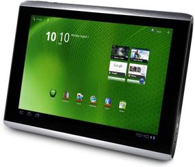 img 1 attached to 💻 Versatile and Sleek: Acer Iconia Tab A500-10S16u 10.1-Inch Tablet Computer (Aluminum Metallic)