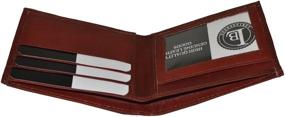 img 2 attached to 👝 LeatherBoss 201Rr Ultraslim Leather Bifold: Sleek and Functional Wallet for Style-conscious Individuals