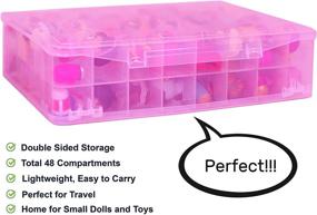 img 2 attached to Maximize Fun and Organization with HOME4 Double Sided Storage Container Building Toys