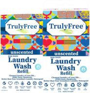 truly free laundry refill unscented logo