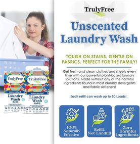 img 2 attached to Truly Free Laundry Refill Unscented