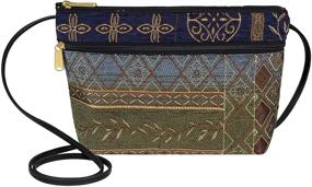 img 4 attached to 👜 Danny Tapestry Crossbody: Handmade Women's Handbags & Wallets - Adjustable Style in Crossbody Bags