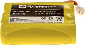 img 2 attached to Ultra Hi-Capacity Synergy Digital Cordless Phone Battery for AT&T-Lucent 3301 Cordless Phone (NI-CD, 3.6V, 600 mAh)