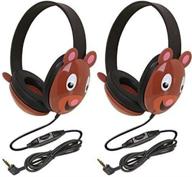 califone 2810 be listening stereo headphone logo