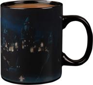 🏰 harry potter hogwarts castle heat reveal ceramic coffee mug - activates with heat, stunning image logo