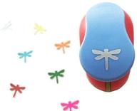 🐉 caryko 5/8" clever lever craft punch paper punch with dragonfly design logo