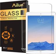 📱 ailun 2.5d tempered glass screen protector for ipad (9.7-inch, 2018/2017 model, 6th/5th generation), ipad air 1, ipad air 2, ipad pro 9.7 - case friendly logo