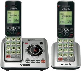 img 1 attached to 📞 VTECH CS66292 DECT 6.0 2-Handset Landline Telephone: Enhanced Communication for Home and Office