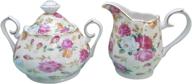 gracie china porcelain 2 piece creamer logo