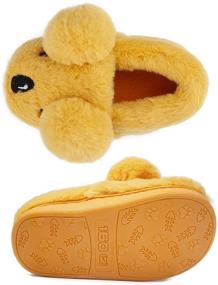 img 3 attached to 🧦 Indoor Boys' Magtoe Slippers - Toddler Little Shoes