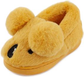 img 4 attached to 🧦 Indoor Boys' Magtoe Slippers - Toddler Little Shoes